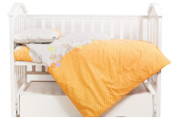 Сменная постель 3 эл Twins Comfort Горошки оранжевые