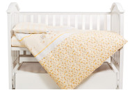 Сменная постель 3 эл Twins Comfort Зайчики с полосками желтый