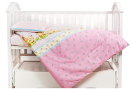 Сменная постель 3 эл Twins Comfort Утята розовые розовый