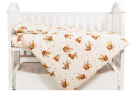 Exchange Bed 3 El Twins Comfort 3051-C-031, bees, beige