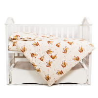 Exchange Bed 3 El Twins Comfort 3051-C-031, bees, beige