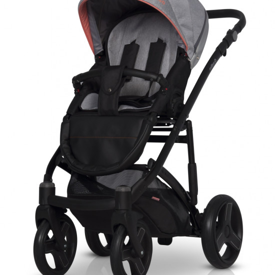 Коляска 2 в 1 Colibro Nesto star/серый