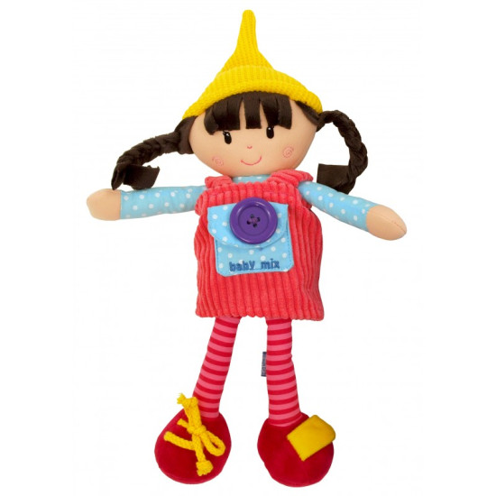 Плюшевая кукла Baby Mix TE-8488-31 TE-8488-31A Ula, girl, мультиколир