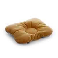 Children's orthopedic pillow Twins Butterfly velvet yellow