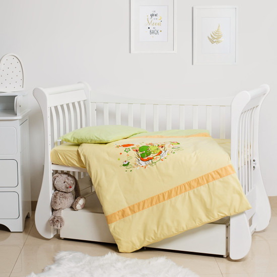 Сменная постель 3 эл Twins Limited 3099-TL-014-06, Froggy, салатовый