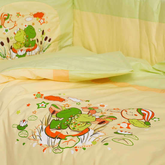 Сменная постель 3 эл Twins Limited 3099-TL-014-06, Froggy, салатовый