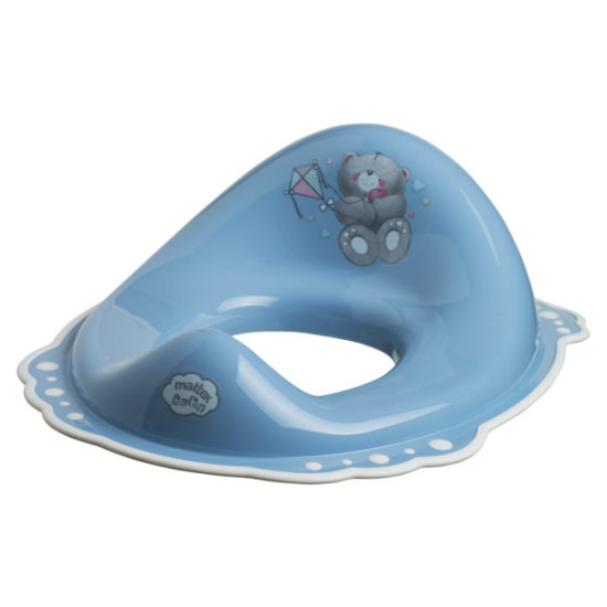 Накладка на унитаз Maltex Bears 4088 white / blue, белый / голубой