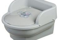 Горшок кресло Maltex Bears 1957 grey, серый