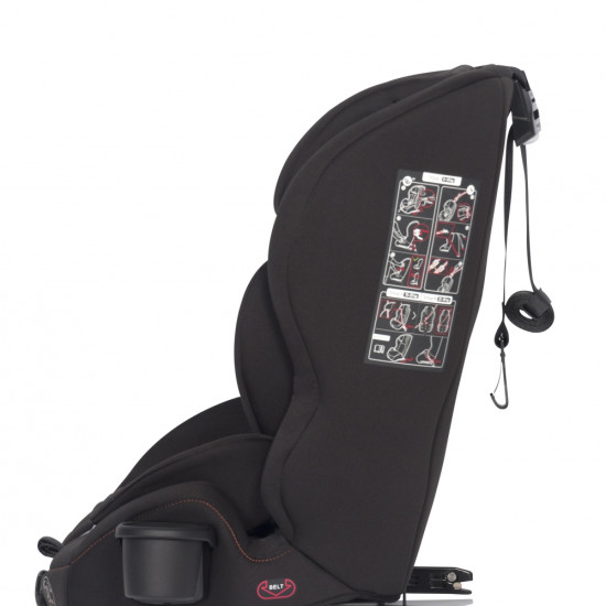 Автокрісло Colibro Go Izofix 9-36 Onyx, чорний