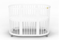 INGVART SMARTBED ROUND 9 in 1 milk, beige bed