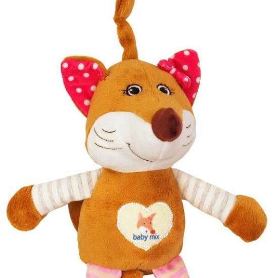 Plush Suspension Musical Baby Mix STK-17508 November STK-17508P, Pink, Pink