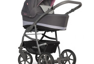 Коляска 2 в 1 Colibro Focus 9023-CF-08 lila, черный / розовый