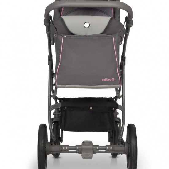 Stroller 2 in 1 Colibro Focus 9023-CF-08 Lila, black / pink