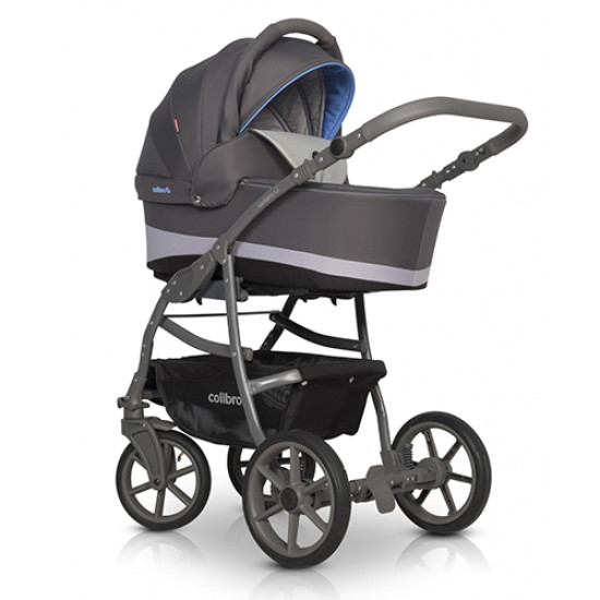 Коляска 2 в 1 Colibro Focus 9023-CF-04 blue, черный / голубой