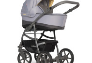 Stroller 2 in 1 Colibro Focus 9023-CF-05, Sunrise, Gray / Yellow