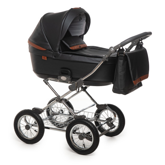 Коляска Roan Bloom Classic 9023-RCB-black pear, Black Pear, чорний