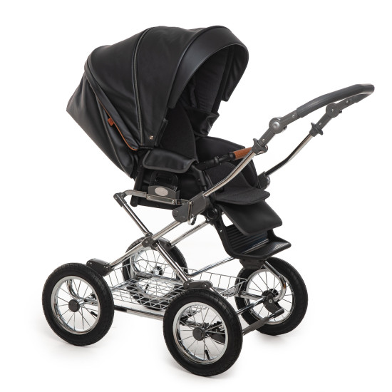 Коляска Roan Bloom Classic 9023-RCB-black pear, Black Pear, чорний