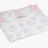 Постельный комплект 8 эл Twins Dolce Мишки 4061-D-006, pink, розовый