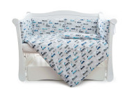 Бампер Twins Comfort line 2054-C-050, Турбо, серый