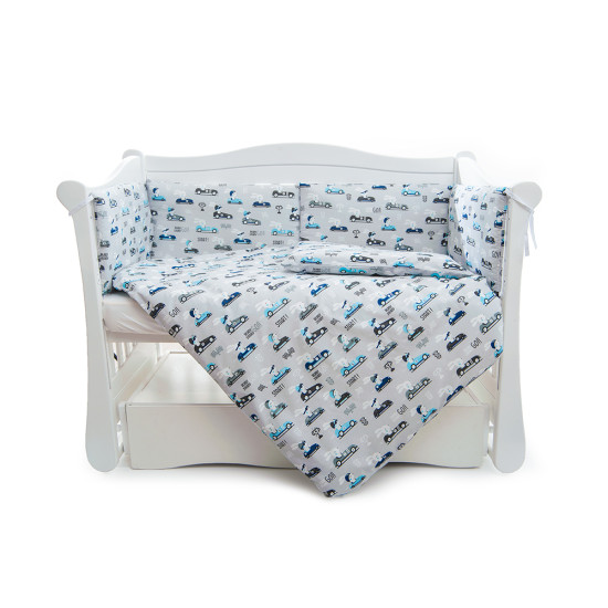 Бампер Twins Comfort line 2054-C-050, Турбо, серый