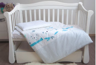 Змінна постіль 3 ел Twins Eco Line New 3091-E-024, Koala mint, бірюза