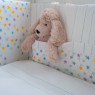 Постельный комплект для детской кровати 6 эл Twins Eco Line New Bunnies mint