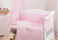 Постельный комплект 8 эл Twins Evo Кот и пес 4073-A-104, pink, розовый