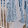 Постельный комплект 8 эл Twins Dolce Лесные жители 4063-D-011, blue, голубой