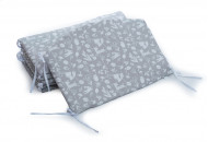 Бампер Twins Dolce Лесные жители 2063-D-016, grey, серый
