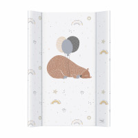 Пеленальная доска Cebababy 50x70 Retro Autumn W-200-000-638, Big Bear, белый