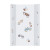 Swaddle board Cebababy 50x70 Retro Autumn Retro Cars white