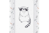 Пеленальная доска Cebababy 50x70 Retro Autumn W-200-000-636, Raccoon, белый