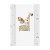 Пеленальная доска Cebababy 50x70 Retro Autumn W-200-000-637, Giraffe, белый