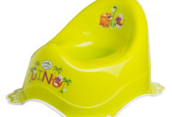 Горшок Maltex Dino 2K 6012 green / white, белый / зеленый