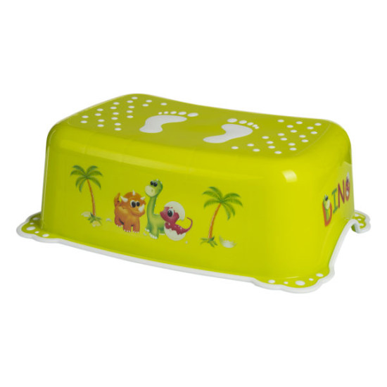 Подножка Maltex Dino 2K 6364 white / green, белый / зеленый