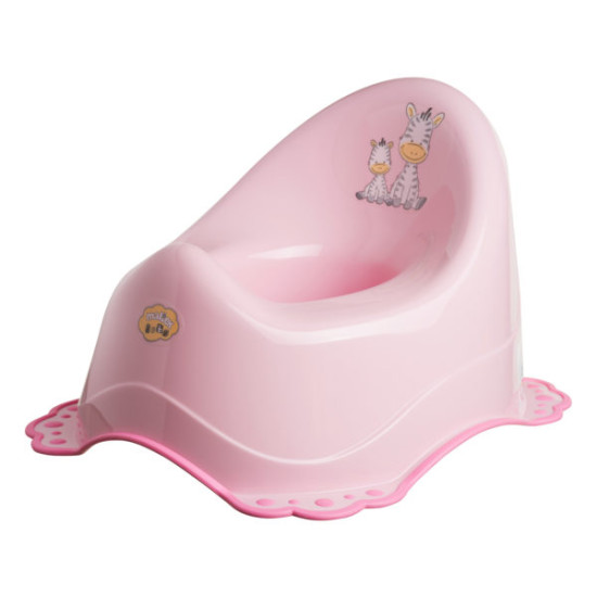 Детский горшок Maltex Zebra розовый