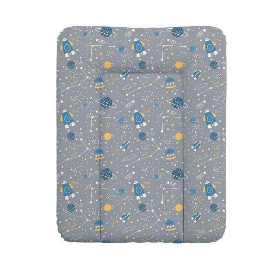Повивальний матрац Cebababy 50x70 Candy Andy W-143-121-610, Cosmo, сірий/синій