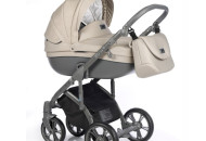 Коляска 2 в 1 Roan Bass Soft Denim Beige Dots, бежевый