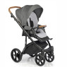 Коляска 2 в 1 Roan Bass Soft Denim Black Dots, графит