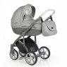 Коляска 2 в 1 Roan Bass Soft Denim Grey Dots, серый