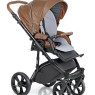 Коляска 2 в 1 Roan Bass Soft Eco-кожа Cognac, коричневый