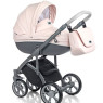 Коляска 2 в 1 Roan Bass Soft Eco-кожа Romantic Pink, розовый