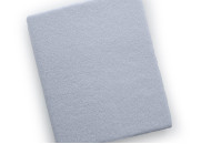 Простыня на резинке Twins 120x60 махровое 6020-01, white, белый