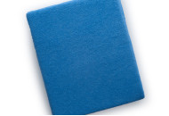 Простыня на резинке Twins 120x60 махровое 6020-09, dark blue, синий