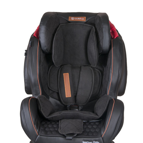 Автокресло Coletto Sportivo Only Isofix 9-36 black, черный