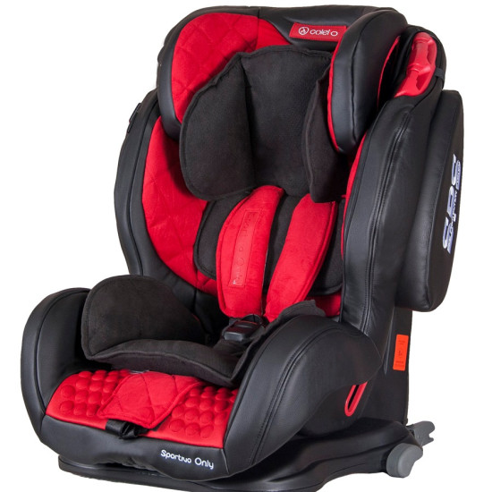 Автокресло Coletto Sportivo Only Isofix 9-36 red, красный