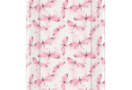 Пеленальная доска Cebababy 50x70 Flora & Fauna W-200-099-543, Libelula, белый / розовый