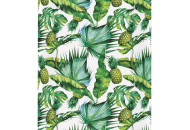Повивальна дошка Cebababy 50x80 Flora & Fauna W-210-099-545, Pina, білий/зелений