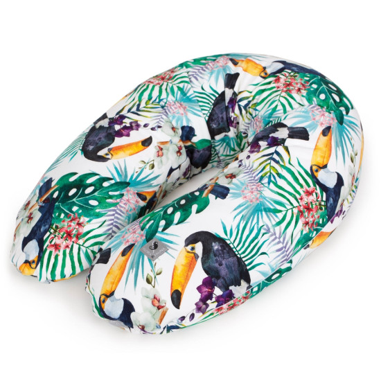 Подушка для вагітних Ceba Physio Multi Flora & Fauna W-741-099-544, Tucan, зелений
