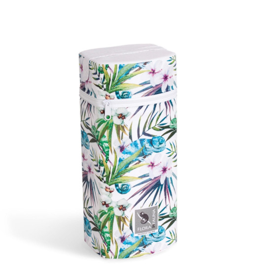 Термоупаковка Cebababy Jumbo Flora & Fauna W-005-099-542, Camaleon Blanco, білий/зелений